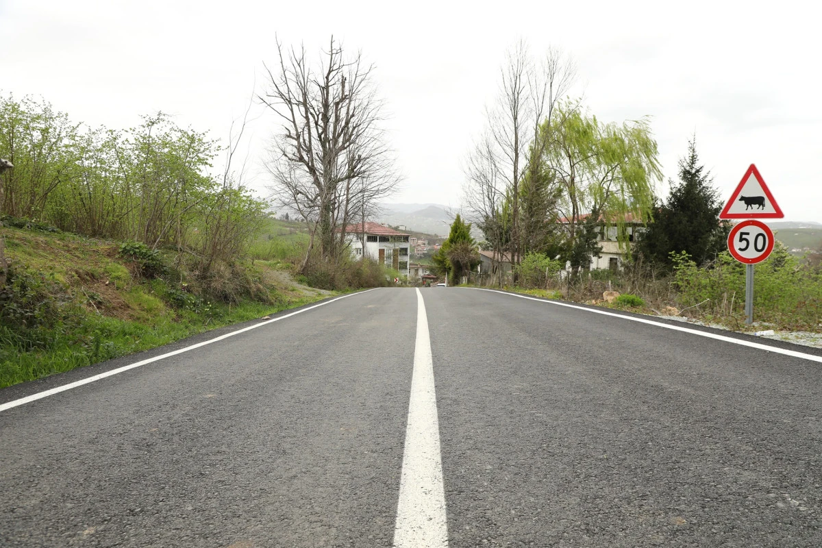 ORDU&rsquo;DA TAMAMLANAN YOLLARDA TRAFİK G&Uuml;VENLİĞİ ARTIRILIYOR