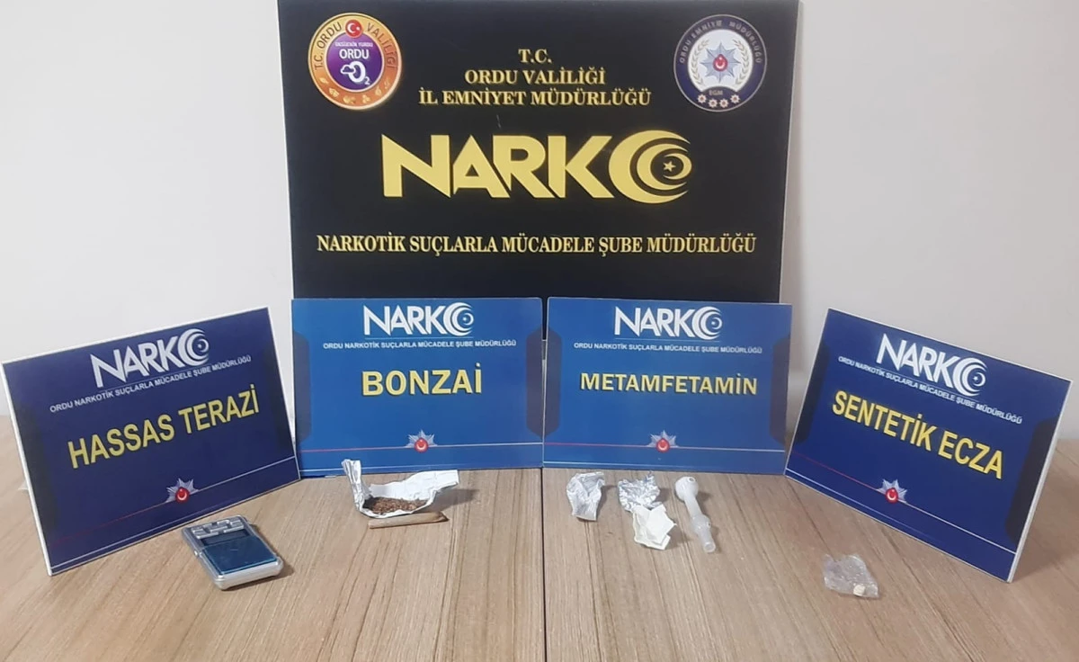 ORDU'DA UYUŞTURUCU MADDE OPERASYONLARI DEVAM EDİYOR 