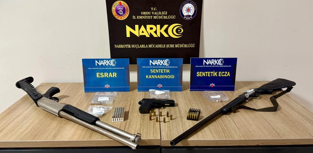 Ordu'da Zehir Tacirlerine Ağır Darbe: 11 Tutuklama!