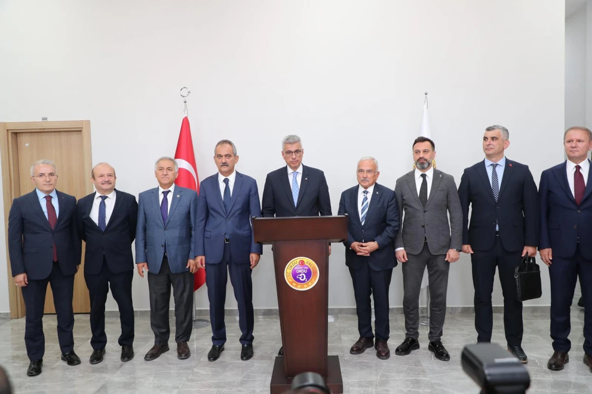 Sağlık Bakanı Prof. Dr. Kemal Memişoğlu Ordu’da