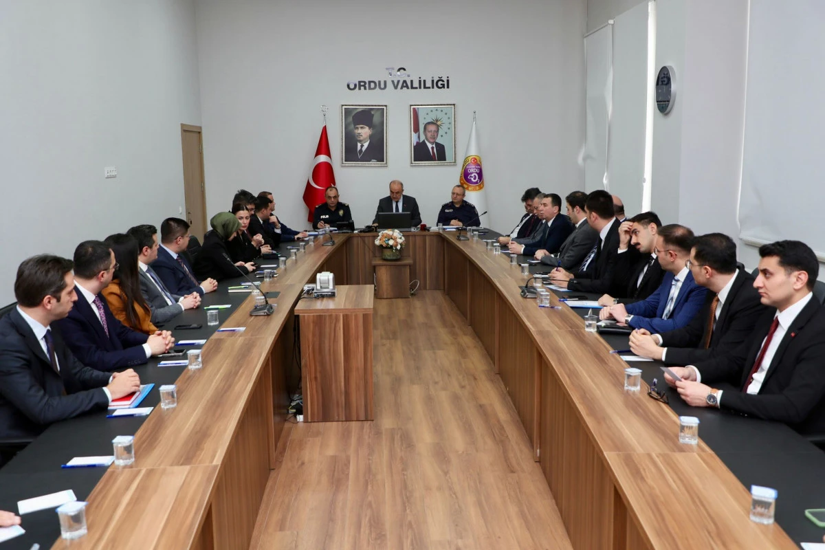 Şubat Ayı İl G&uuml;venlik Asayiş ve Koordinasyon Toplantısı Yapıldı