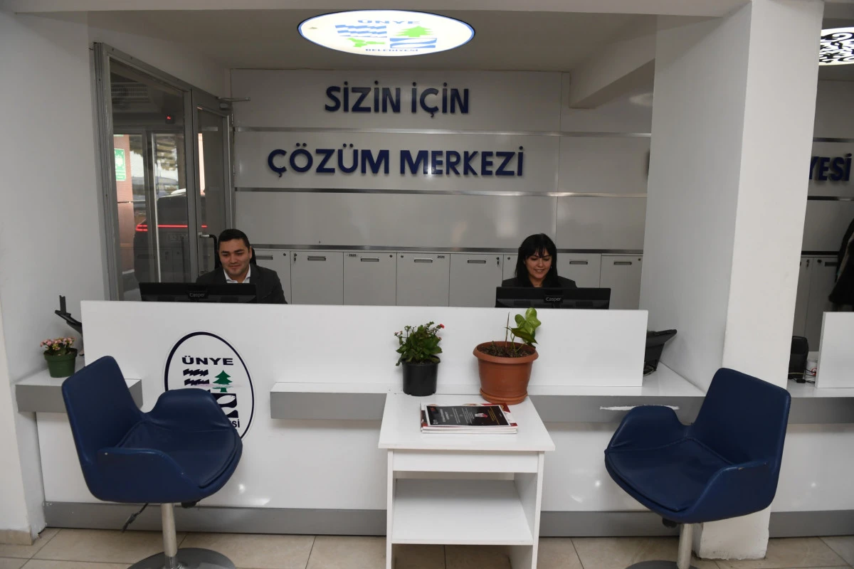 &Uuml;NYE BELEDİYESİ &Ccedil;&Ouml;Z&Uuml;M MERKEZİ&rsquo;NDEN &Ouml;RNEK BAŞARI