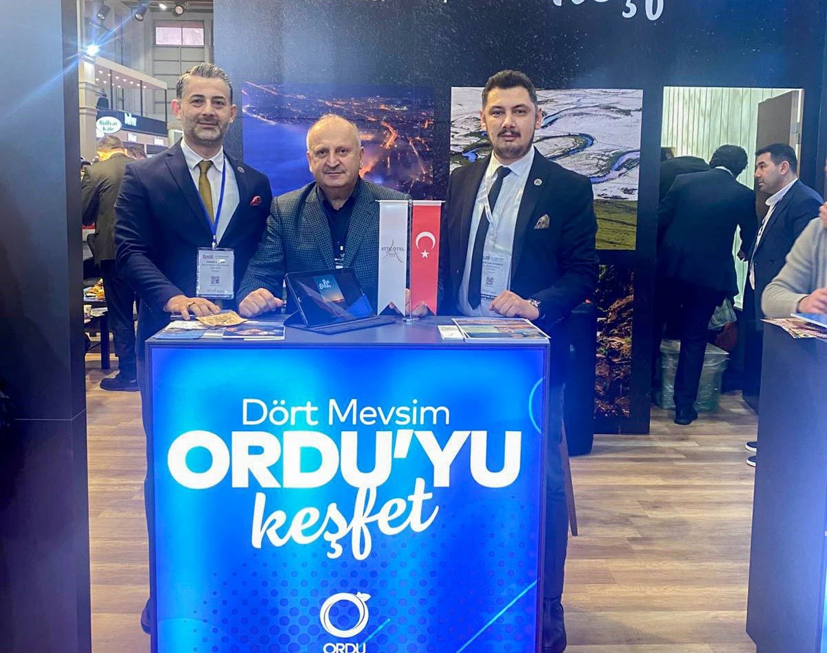 &Uuml;NYE BELEDİYESİ EMITT TURİZM FUARI&rsquo;NDA &Uuml;NYE&rsquo;Yİ TANITIYOR