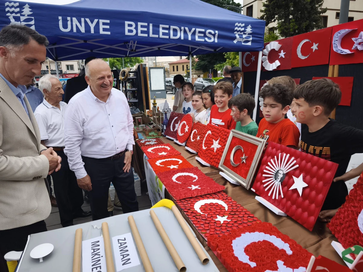 ÜNYE BELEDİYESİ’NDEN ÇEVREYE ÖRNEK OLACAK GERİ DÖNÜŞÜM HAMLESİ