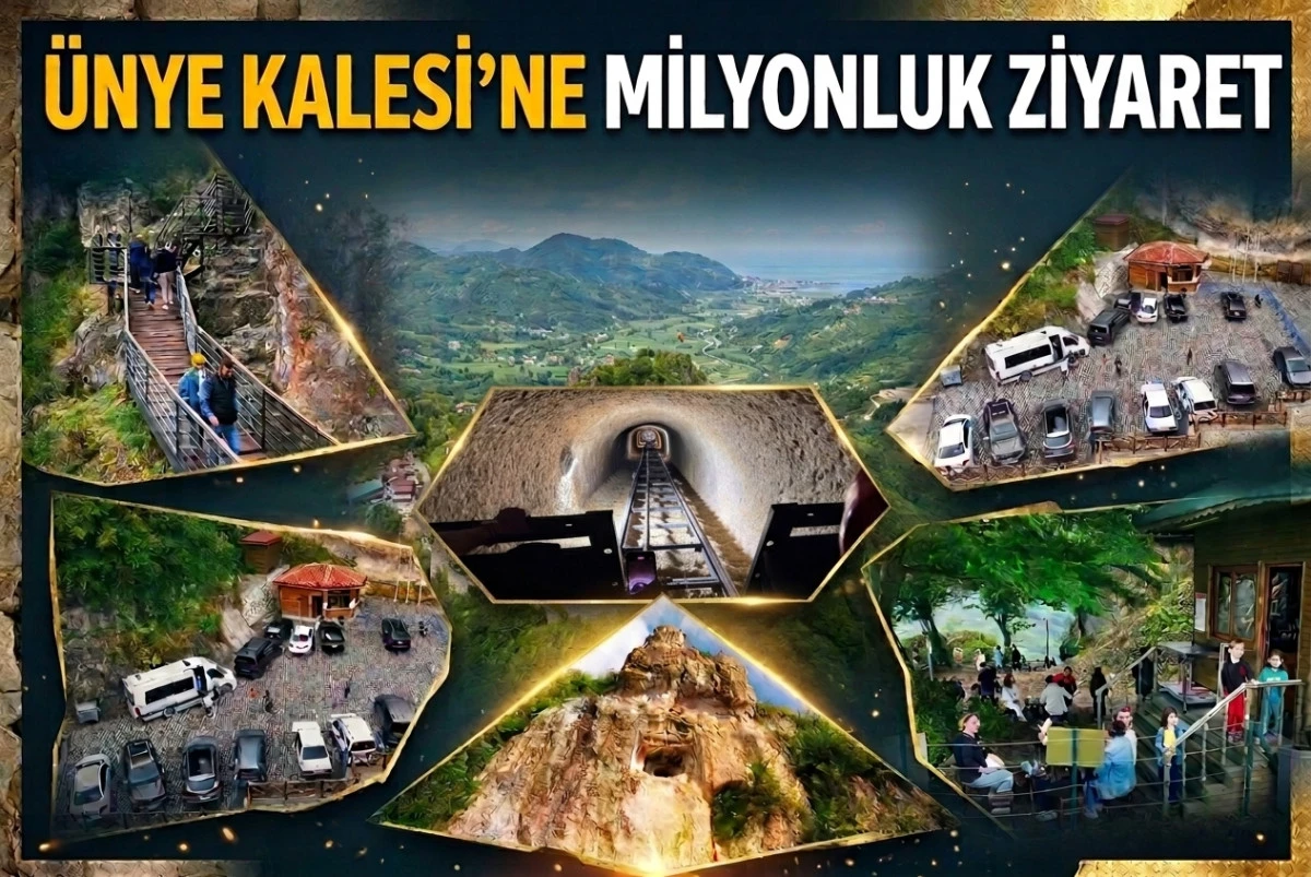 &Uuml;nye Kalesi&rsquo;ne Milyonluk Ziyaret