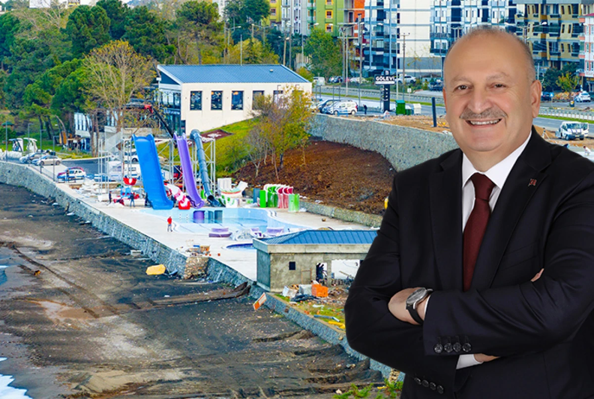 ÜNYE'DE BÖLGENİN EN BÜYÜK AQUAPARKI TAMAMLANIYOR