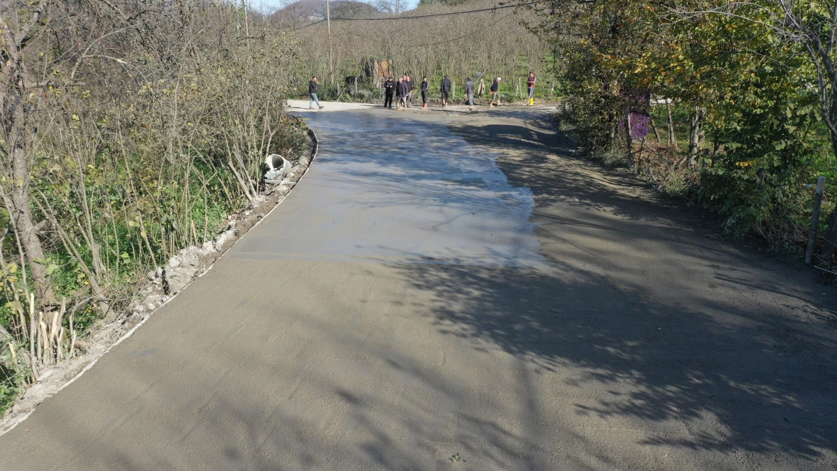 ÜNYE’NİN YOLLARINDA ULAŞIM KONFORU ARTIYOR