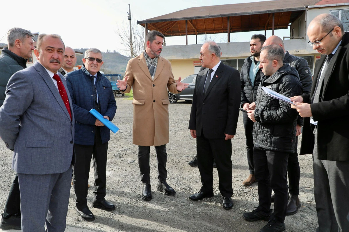 Vali Erol, &Ccedil;ED Başvurularını Yerinde Değerlendirmeye Devam Ediyor