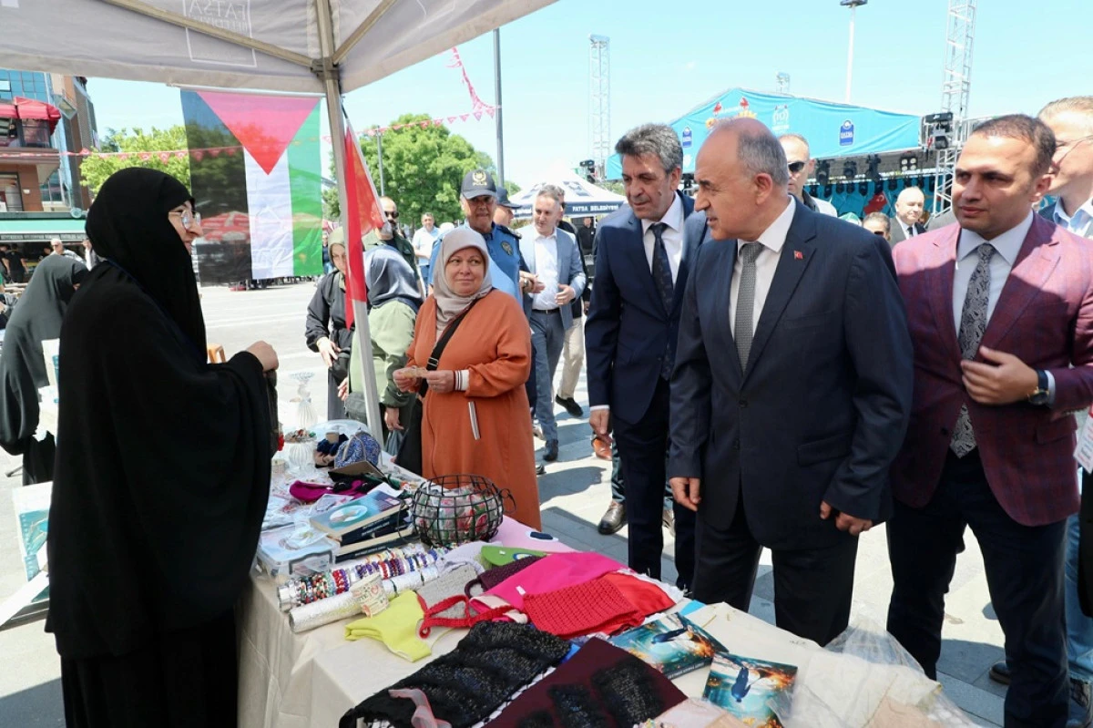 Vali Erol, “Fatsa’dan Gazze’ye Bir Nefes” Adlı Hayır Çarşısı’nın Açılışına Katıldı