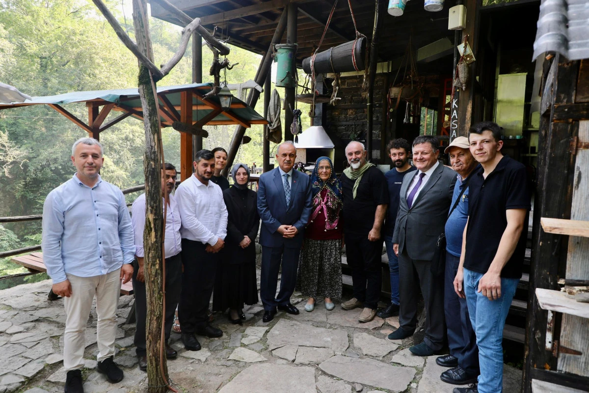 Vali Erol, Küpkaya Kanyonu’nunda İncelemede Bulundu.