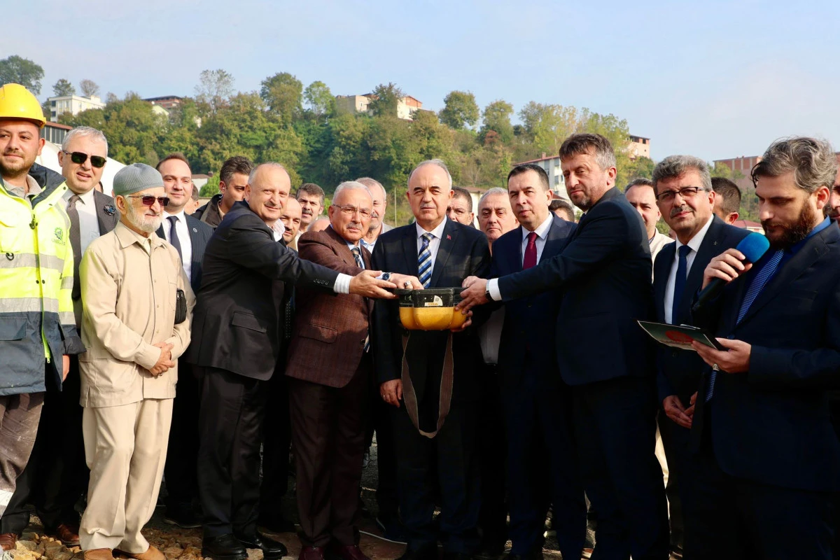 Vali Erol, Ünye Yatılı Hafızlık Kur’an Kursunun Temel Atma Törenine Katıldı