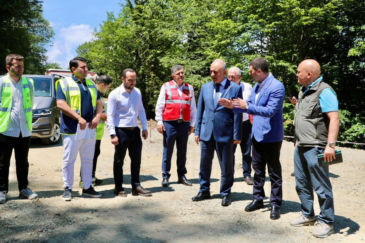 Vali Erol, Yapımı Devam Eden Doğal Yaşam Alanlarında İncelemede Bulundu